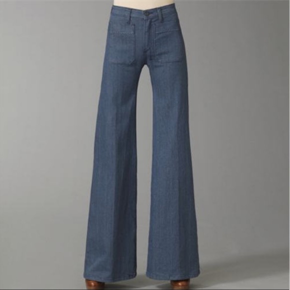 18th Amendment Denim - 18th Amendment Colbert Super Wide Leg Flare Jeans